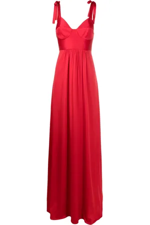 Lethicia Bronstein Beta satin maxi dress
