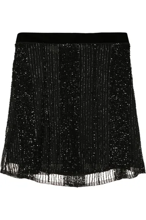 Lethicia Bronstein Sequin-embellished miniskirt
