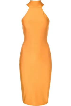 Lethicia Bronstein Audrey halterneck midi dress