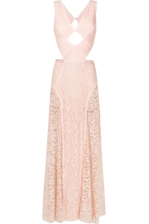Lethicia Bronstein Puppis IV floral-lace gown
