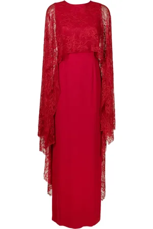 Lethicia Bronstein Andrey lace-detail maxi dress