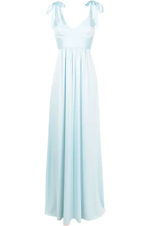 Lethicia Bronstein Beta bow-strap maxi dress
