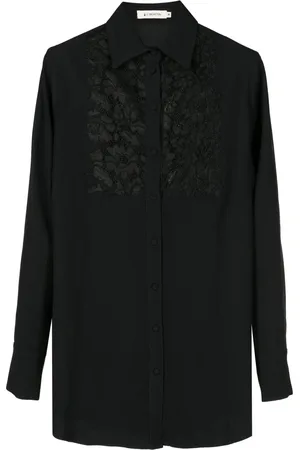 Lethicia Bronstein Aid?? lace-detail shirt