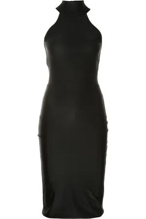 Lethicia Bronstein Audrey high-neck midi dress