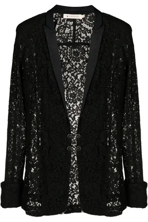 Lethicia Bronstein Rafa floral-lace blazer