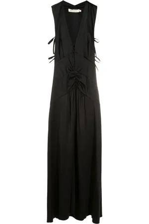 Lethicia Bronstein Teres satin maxi dress