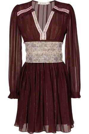 Lethicia Bronstein Agar lurex-detail minidress