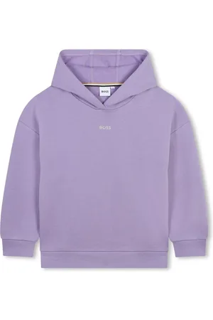 HUGO BOSS Logo-embroidered hoodie