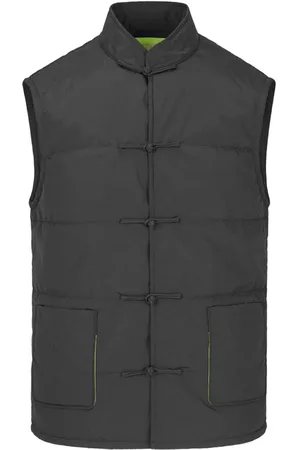 SHANGHAI TANG Quilted buttoned vest