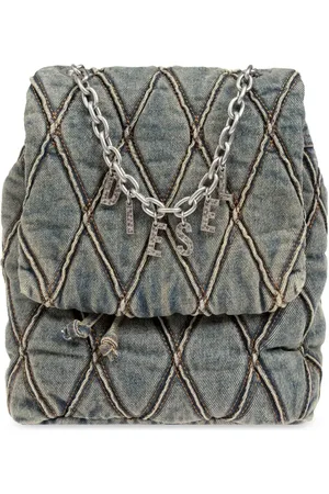 Diesel Charm-D denim backpack
