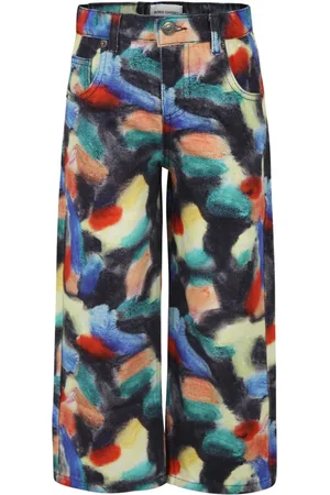 Bobo Choses Abstract-print organic cotton jeans