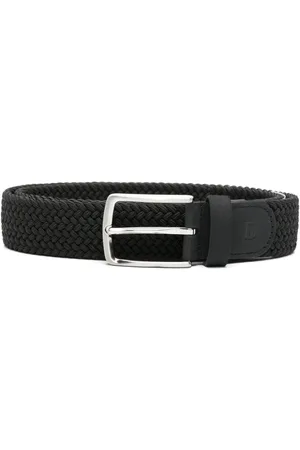 Boggi Milano Braided elasticated belt
