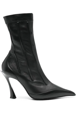 MUGLER 95mm seam-detail boots