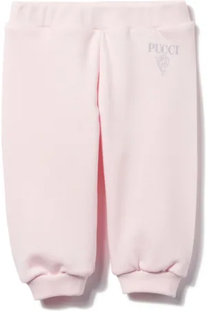 PUCCI Junior Logo-print cotton track pants