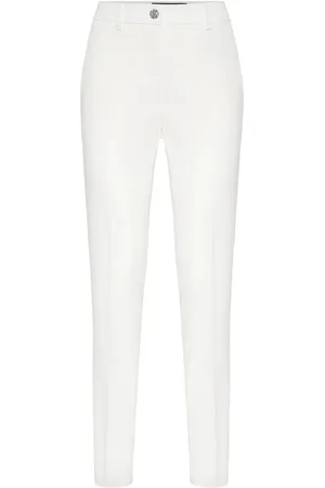 Philipp Plein Mid-rise slim-fit trousers