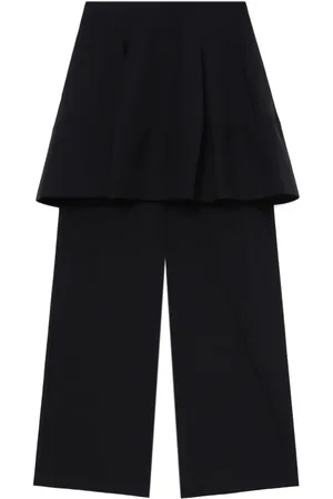 ENFÖLD Layered wide-leg trousers