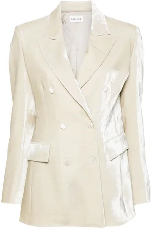 P.A.R.O.S.H. Velvet double-breasted blazer