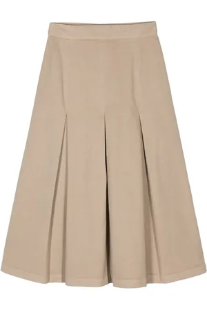 Aspesi Pleated midi skirt