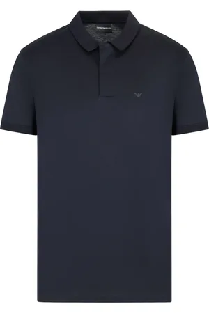 Emporio Armani Travel Essentials lyocell-blend jersey polo shirt