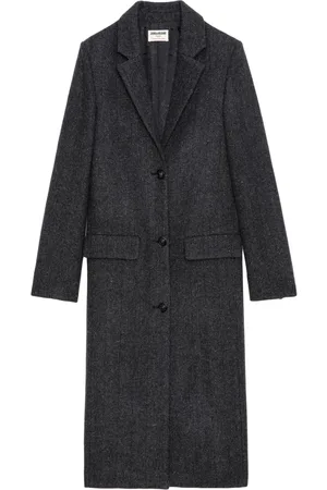 Zadig & Voltaire Wool-blend single-breasted coat
