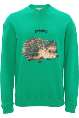 J.W.Anderson Hedgehog-print crew-neck sweatshirt