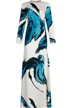 Silvia Tcherassi Ida abstract-print maxi dress