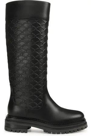 Sergio Rossi Mermaid 3d round-toe boots