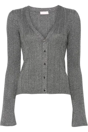 Liu Jo Lurex-detail cardigan