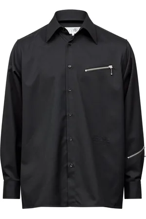 Maison Margiela Zip-detail long-sleeve shirt