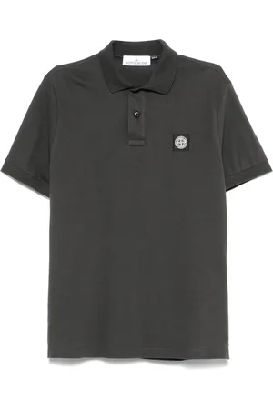 Stone Island Compass-motif polo shirt