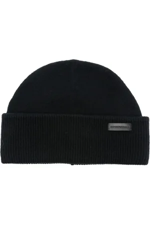 Emporio Armani Logo-tag beanie hat