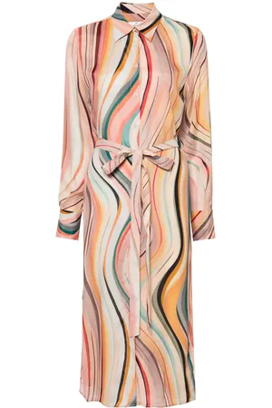 Paul Smith Artist-stripe midi dress