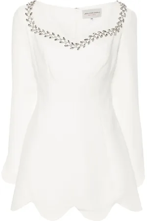 JEAN-LOUIS SABAJI Crystal-embellished mini dress