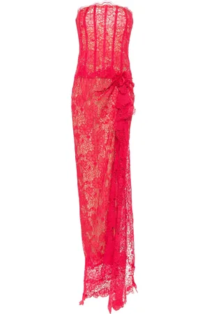 JEAN-LOUIS SABAJI Floral-appliqué dress