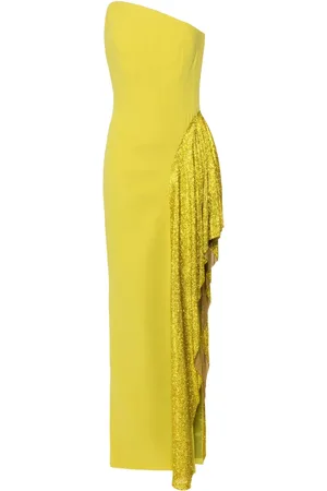 JEAN-LOUIS SABAJI Crystal-embellished gown