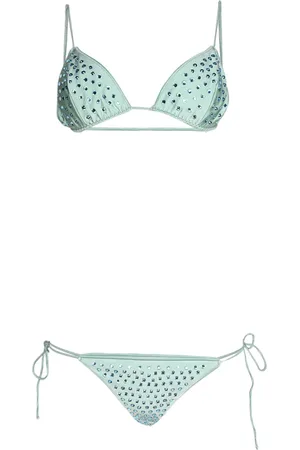 Oseree Gem crystal-embellished bikini