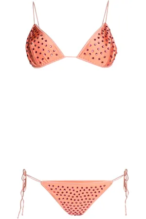 Oseree Gem crystal-embellished bikini