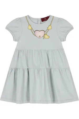 Aigner Printed tiered dress