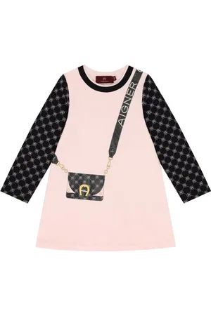 Aigner Printed jersey dress