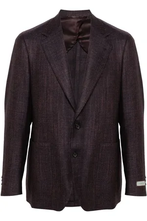 CANALI Herringbone blazer