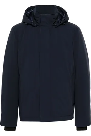 Woolrich Detachable-hood jacket
