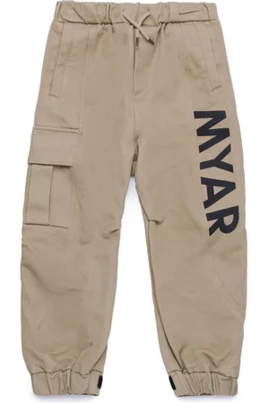 MYAR Logo-print cargo trousers
