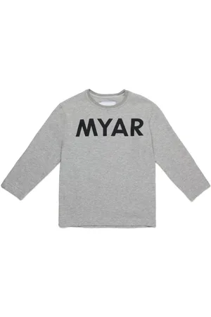 MYAR Logo-print cotton sweatshirt