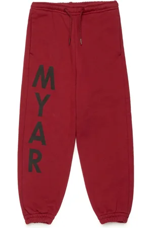 MYAR Logo-print cotton track pants