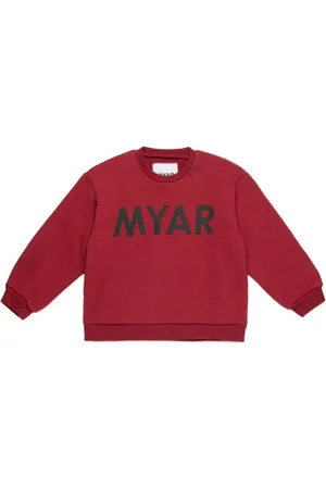 MYAR Logo-print cotton sweatshirt