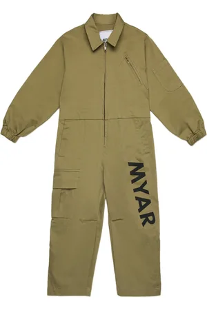 MYAR Logo print trousers