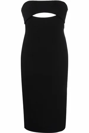 Saint Laurent Cut-out pencl dress
