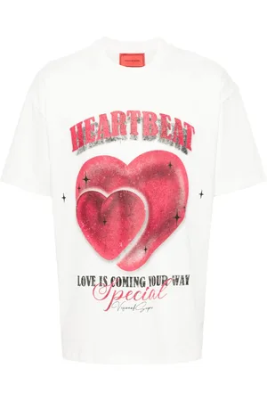 Vision Of Super Heartbeat-print T-shirt