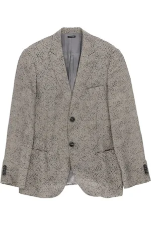 Giorgio Armani 2000s textured blazer