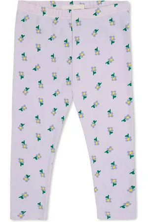 Bobo Choses Pansy Flower leggings